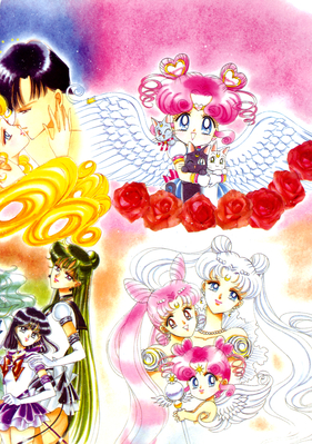 Chibi Chibi, Serenity, Small Lady, Mamoru
ISBN: 4-06-324522-5
