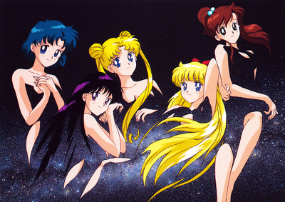 Sailor Senshi
Sailor Moon R Postcards
by Seika Note // Movic
