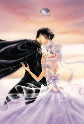 Prince Endymion, Princess Serenity
Sailor Moon Exhibition Postcard
April 2016
