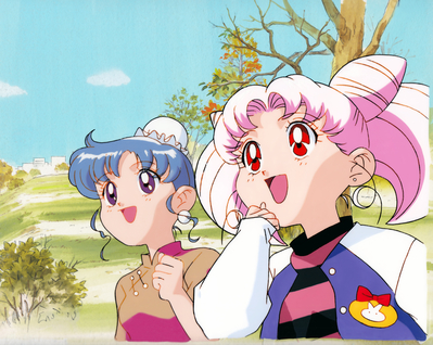 Momohara Momoko & Tsukino Chibi-Usa
Sailor Moon SuperS
Episode 157
