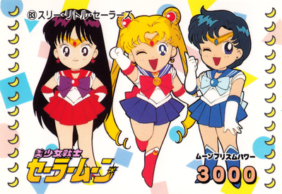 Sailor Mars, Moon, Mercury
No. 83
